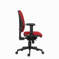 Powerton Kancelářské ergonomické křeslo Hana, Červené (2)