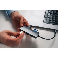 VERBATIM 32152 - USB (3.2) hub 9-port šedý délka kabelu 15cm 2x USB C 3x USB A 1x HDM (7)