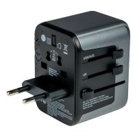 VERBATIM 49545 - 30 W Cestovní adaptér univerzální World-to-World UTA-03 USB-A USB-C černý (5)