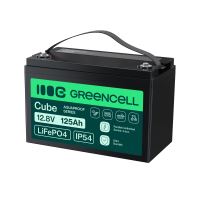 Green Cell CUBE LiFePO4 125Ah 12.8V 1600Wh lithium Iron fosfátová baterie pro, Solar, Off- (1)