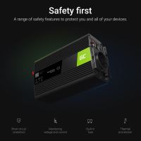 Měnič Green Cell® 24V na 230V modifikovaná sinusoida 1500W (4)
