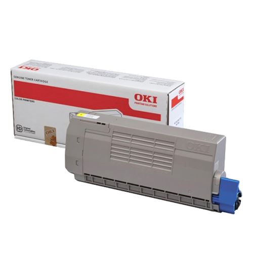 OKI originální toner 45396301, yellow, 6000str.