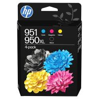 HP originální ink C3WK1AE, HP 950XL BK/951CMY, CMYK, 4-pack HP originální ink C3WK1AE, HP 950XL BK/951CMY, CMYK, 4-pack
