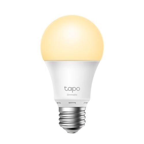 LED žárovka TP-LINK Tapo L510E, E27, 220-240V, 8.7W, 806lm, 2700k, teplá bílá, 15000h, stm