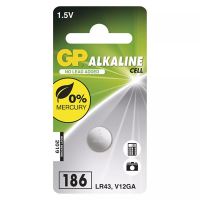 Baterie alkalická, 186F (LR43), LR43, 1.5V, GP, blistr, 1-pack Baterie alkalická, 186F (LR43), LR43, 1.5V, GP, blistr, 1-pack