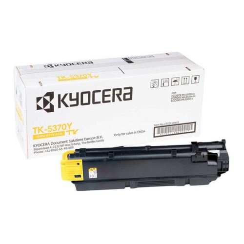 KYOCERA originální toner 1T02YJANL0, TK-5370Y, yellow, 5000str.