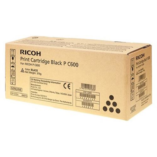 RICOH originální toner 408314, black, 17000str.