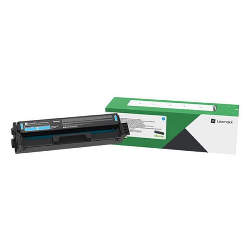 LEXMARK originální toner C332HC0, cyan, 2500str., high capacity, return