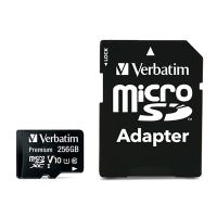 VERBATIM 44087 - 256GB paměťová karta microSDHC/SDXC micro SDXC s adaptérem