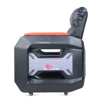 Herní sofa E-blue Auroza EEC338, černo-červená (1)