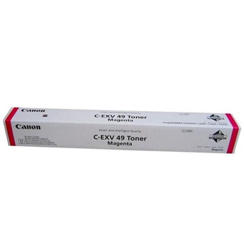 CANON originální toner C-EXV49 M, 8526B002, magenta, 19000str.