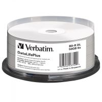 VERBATIM 43749 - BD-R 50GB spindle 6x 25-pack pro archivaci dat