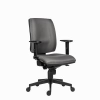 Powerton Kancelářské ergonomické křeslo Hana, Šedé (1)