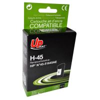 UPrint kompatibilní ink s 51645AE, H-45B, black, 50ml UPrint kompatibilní ink s 51645AE, H-45B, black, 50ml