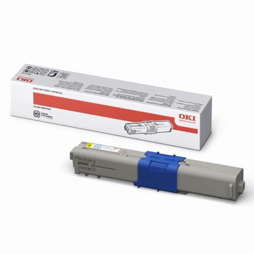 OKI originální toner 44469722, yellow, 5000str.