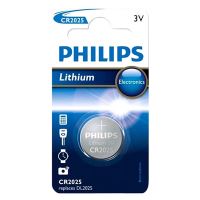 Baterie lithiová, CR2025, CR2025, 3V, PHILIPS, blistr, 1-pack, CR2025/01B, knoflíková, CR2 Baterie lithiová, CR2025, CR2025, 3V, PHILIPS, blistr, 1-pack, CR2025/01B, knoflíková, CR2
