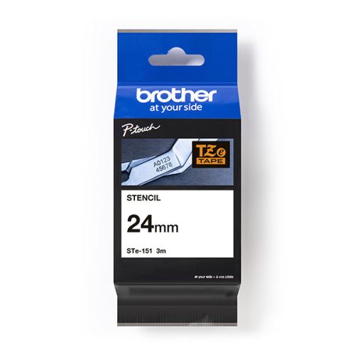 BROTHER STE-151, 3m, 24mm, kazeta s páskou Stencil