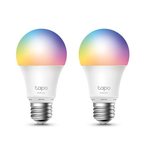 LED žárovka TP-LINK Tapo L530E, E27, 220-240V, 8.7W, 806lm, 6000k, RGB, 15000h, chytrá Wi-