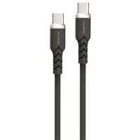 Powerton ENERGY DARK EDITION Kabel USB-C, 60W, 1m, silikonový, černý Powerton ENERGY DARK EDITION Kabel USB-C, 60W, 1m, silikonový, černý