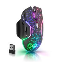 Myš bezdrátová, Defender Oneshot GM-067 LED, černá, optická, 3200DPI (5)