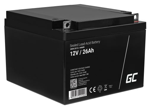 Green Cell ® baterie AGM VRLA 12V 26Ah
