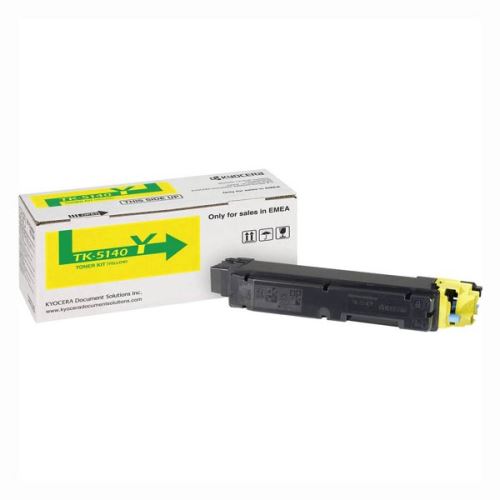 KYOCERA originální toner TK-5140Y, 1T02NRANL0, yellow, 5000str.