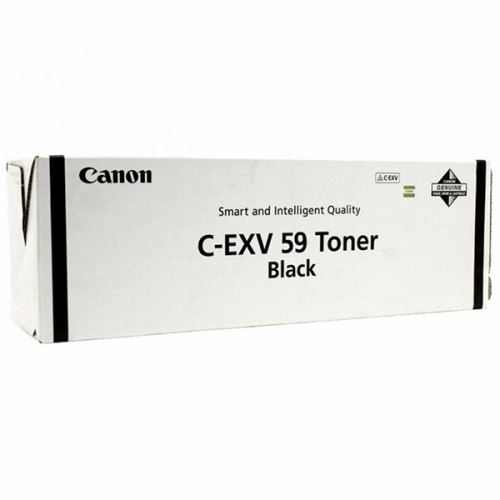 CANON originální toner C-EXV59 BK, 3760C002, black, 30000str.