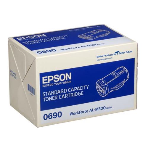 EPSON originální toner C13S050690, black, 2700str.