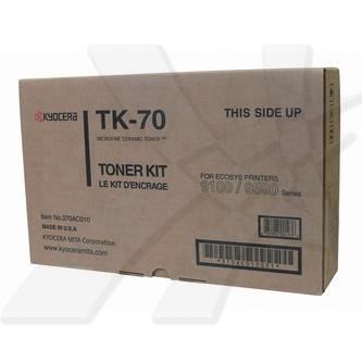 KYOCERA originální toner TK70, 370AC010, black, 40000str.