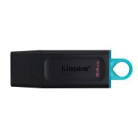 Kingston USB flash disk, USB 3.0, 64GB, DataTraveler Exodia, černý, DTX/64GB, USB A, s kry (1)