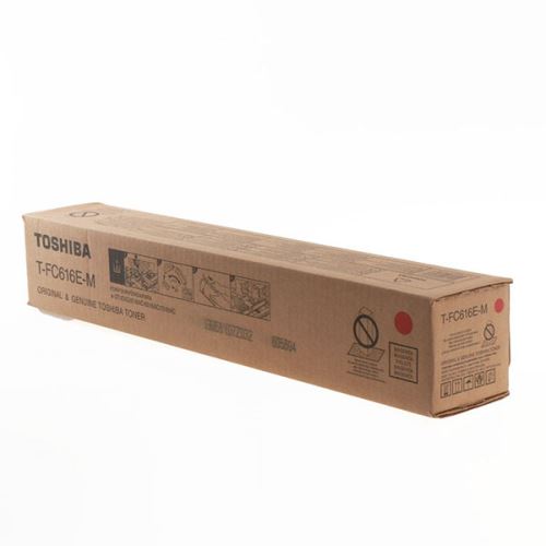 TOSHIBA originální toner T-FC616EM, 6AK00000375, magenta, 39200str.
