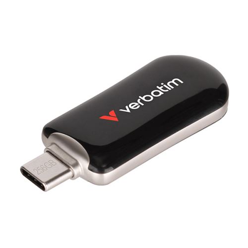VERBATIM 30226 - 256GB USB flash disk USB C Plectra černý USB C