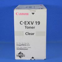 CANON originální toner C-EXV19 BK, 3229B002, clear, 31500str. CANON originální toner C-EXV19 BK, 3229B002, clear, 31500str.