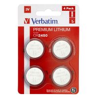 VERBATIM 49535 - CR2450 Baterie lithiová knoflíková 3V blistr 4-pack