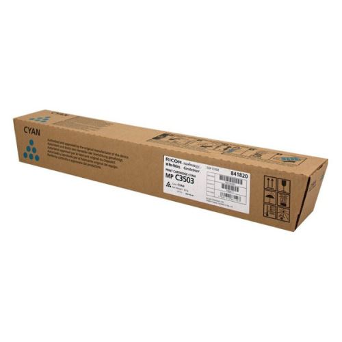 RICOH originální toner 841820, cyan, 18000str.