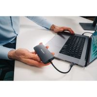 VERBATIM 32150 - USB (3.2) hub 5-port šedá délka kabelu 15cm 1x USB C 2x USB A 1x HDM (8)