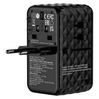 VERBATIM 32125 - Cestovní adaptér univerzální UTA-10 GaN III 2x USB-C PD a QC 4+ 1x USB-C (3)