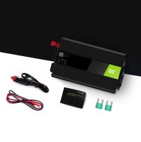 Green Cell ® měnič napětí 12V na 230V, 500W/1000W (1)