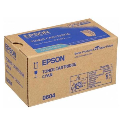 EPSON originální toner C13S050604, cyan, 7500str.