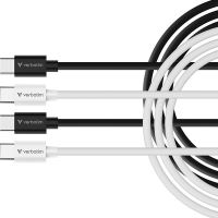 VERBATIM 32391 - 60W USB kabel USB C samec - USB C samec 1m černo-bílá box VERBATIM 32391 - 60W USB kabel USB C samec - USB C samec 1m černo-bílá box