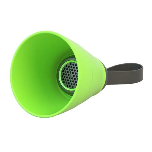 YZSY Bluetooth reproduktor SALI, 1.0, 3W, zelený, regulace hlasitosti, skládací, voděodoln