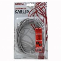 Síťový LAN kabel UTP crossover patchcord, Cat.5e, RJ45 samec - RJ45 samec, 3 m, nestíněný, (3)
