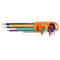 Klíče Torx 09-518, sada 9 ks, barevné, NEO TOOLS (1)