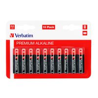 VERBATIM 49875 - AA (LR6) Baterie alkalická 1.5V blistr 10-pack