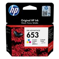 HP originální ink 3YM74AE, HP 653, Tri-colour, 200str. HP originální ink 3YM74AE, HP 653, Tri-colour, 200str.