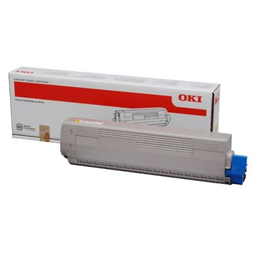 OKI originální toner 44844505, yellow, 10000str.