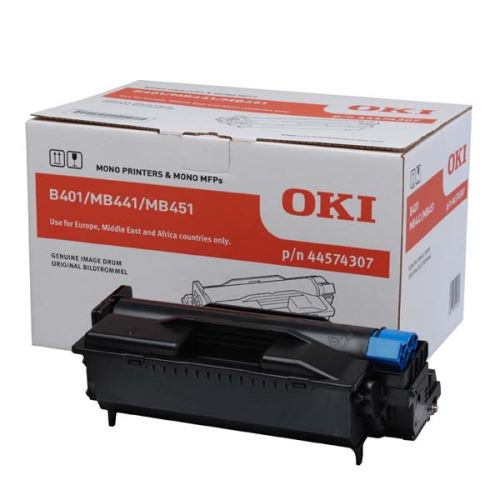 OKI originální válec 44574307, black, 25000str.