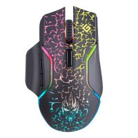 Myš bezdrátová, Defender Oneshot GM-067 LED, černá, optická, 3200DPI (4)