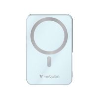 VERBATIM 32266 - 10 000mAh power banka s bezdrátovým nabíjením 5V nabíjení telefonu mag