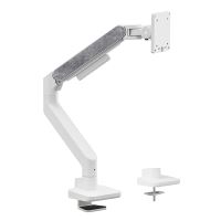 Powerton ERGO MONOA Polohovatelný držák pro monitor, bílý, 2-20KG, svorka, 17"- 49", 75x75 Powerton ERGO MONOA Polohovatelný držák pro monitor, bílý, 2-20KG, svorka, 17"- 49", 75x75